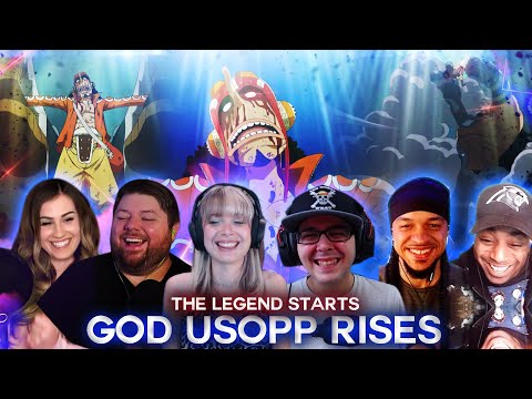 GOD USOPP Rises ! Legend Starts ! Reaction Mashup