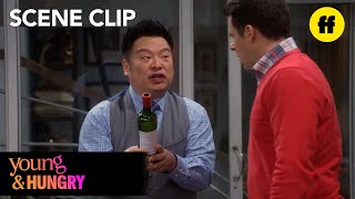 Young and Hungry | Week 10 Clip: $4,000 Bottle of Wine | Freeform