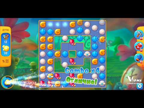 Fishdom. 4774 level no boosters and diamonds