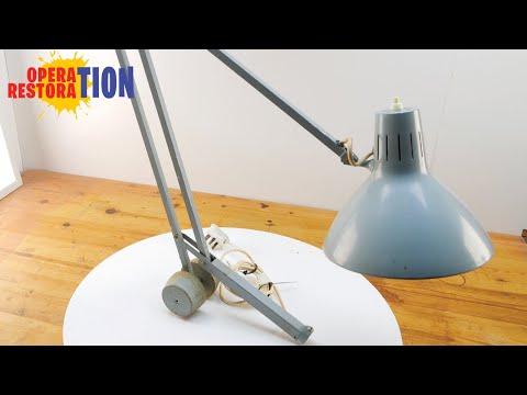 Rare Draughtsman's Lamp Restoration
