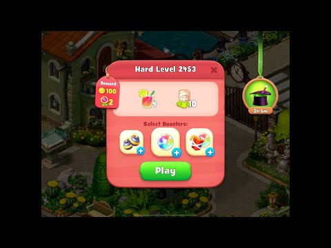 Gardenscapes Level 2453