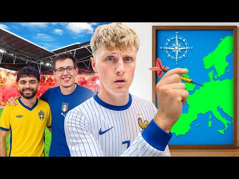 Throwing a Dart at a Map And Watching Football Where It Hits