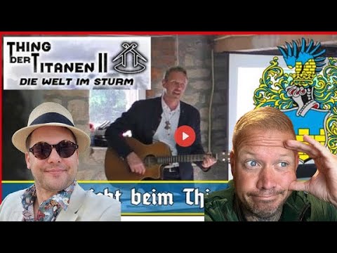 Volkslehrer beim Treffen der politischen Zwerge & Volkstanz @DerReitzEffekt​