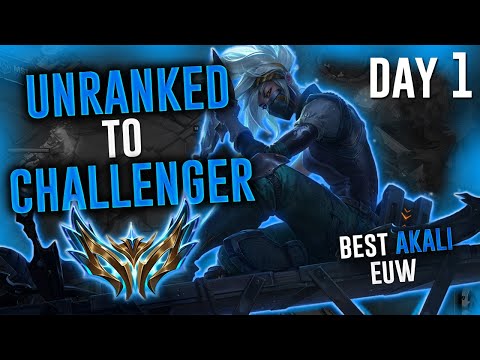 UNRANKED TO CHALLENGER WITH AKALI, EP. 1