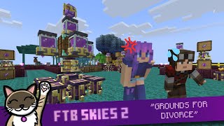 Wife Rages at Husband over Ars Nouveau in Minecraft | FTB Skies 2 Playthrough, Episode 2