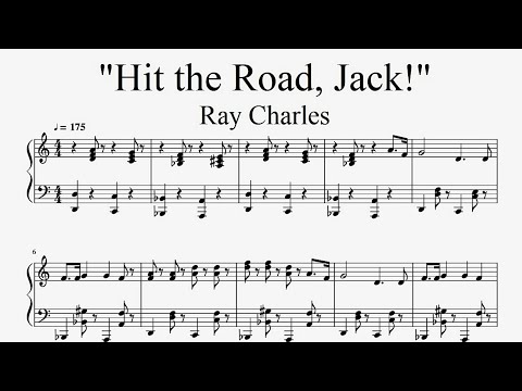 "Hit the Road, Jack!" - Ray Charles (Piano Cover)
