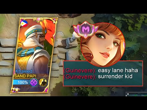 BUFF GUINEVERE THINKS HE CAN DESTROY MY KHALEED EASILY🤦‍♂️