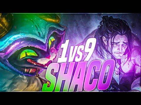1v9 AVEC SHACO (mon mid se déco)