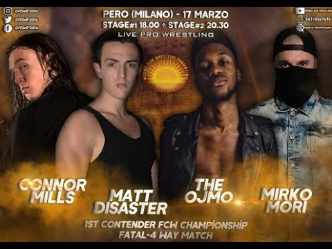 Connor Mills vs. The O.J.M.O vs. Mirko Mori vs Matt Disaster (commento italiano)
