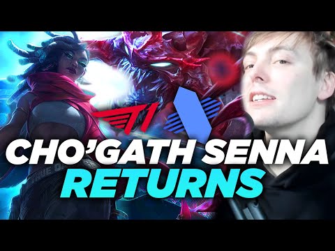 LS | CHO'GATH SENNA IS BACK | T1 vs DRX