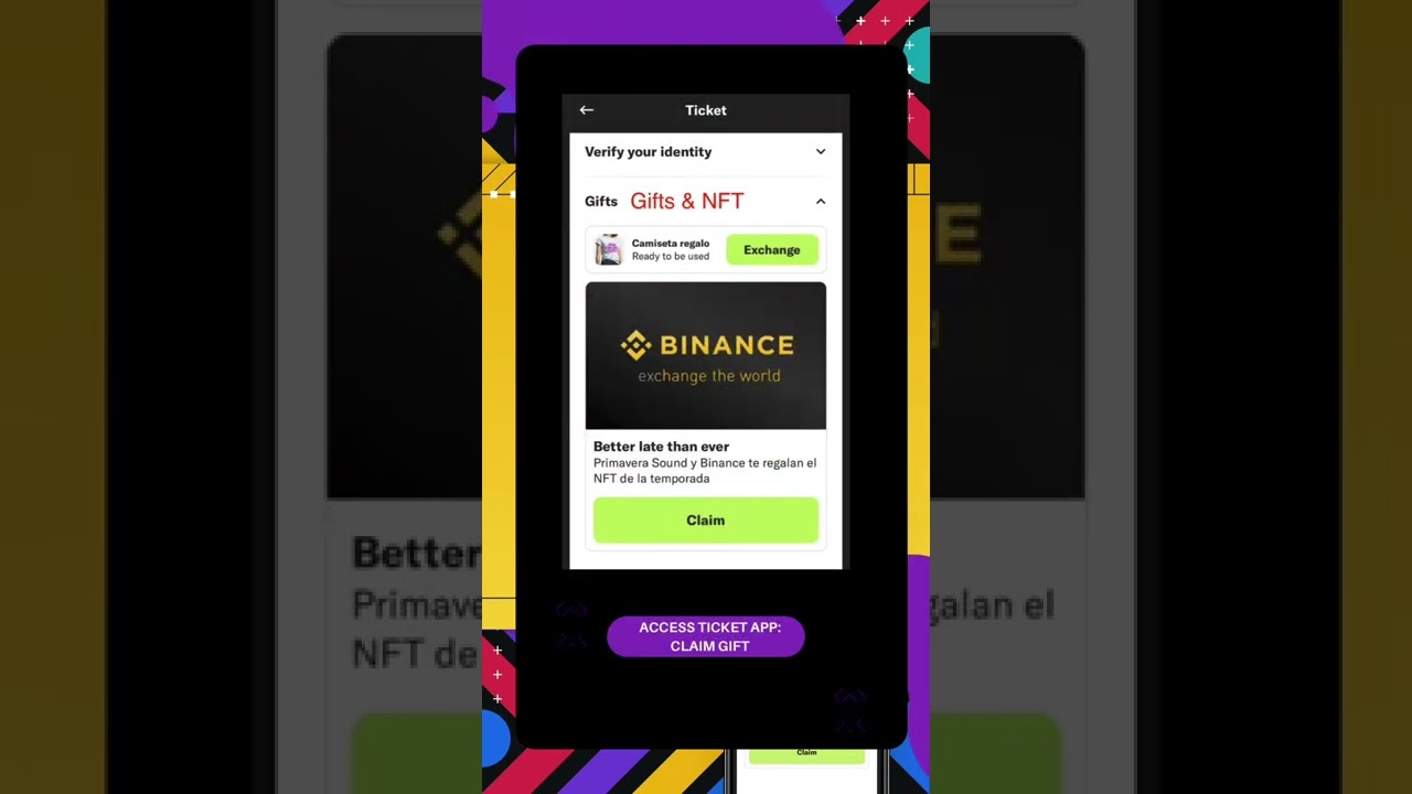 Indo para Primavera Sound? Veja como você pode reivindicar um NFT.