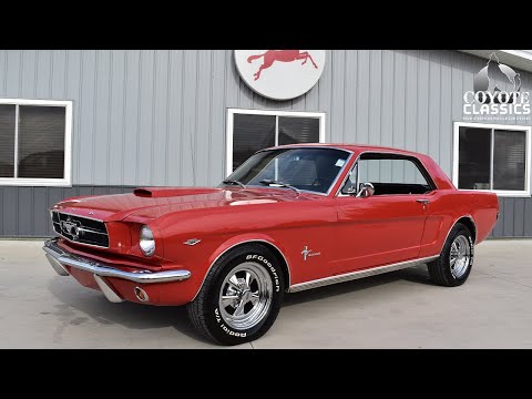 1965 Mustang Coupe Review & Test Drive at Coyote Classics