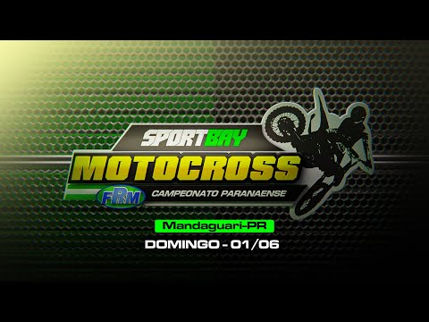 🟢 (AO VIVO) SPORTBAY CAMPEONATO PARANAENSE DE MOTOCROSS -  MANDAGUARI/PR - DOMINGO - 01/06