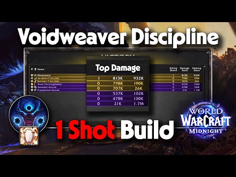 Voidweaver Discipline 1 SHOT Build (Midnight Priest)