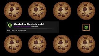 Cheated cookies taste awful - Shadow Achievement - Cookie Clicker