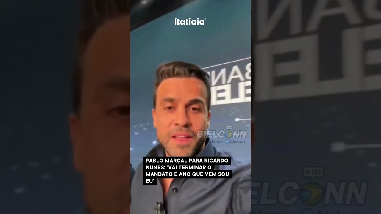 PABLO MARÇAL PARA RICARDO NUNES: 'VAI TERMINAR O MANDATO E ANO QUE VEM SOU EU'