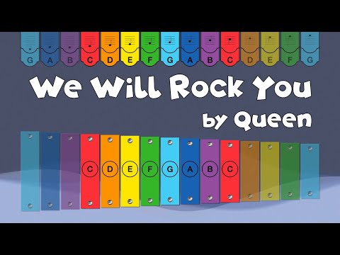 We Will Rock You Glockenspiel Play Along