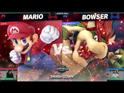 Smashdown Minor (Feb. '19) - Jesus (Mario) Vs. FinalBoss (Bowser) - Top 8