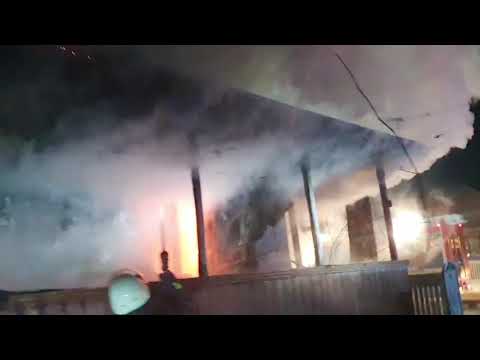 Incendiu comuna Priseaca, judetul Olt