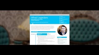 CV Moderne "Positif" - by Mycvfactory