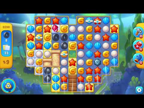 [FISHDOM Walkthrough] Level 8598 Hard