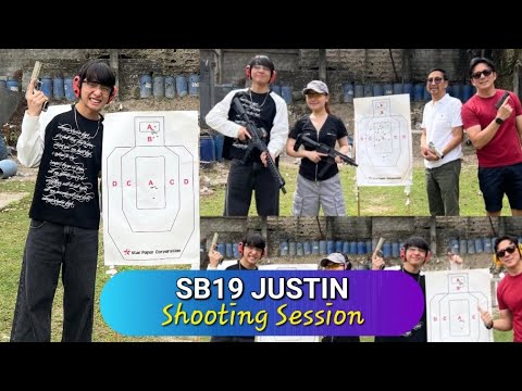 SB19 JUSTIN SPOTTED AT FAMILY SHOOTING PRACTICE SESSION