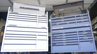US General Series 3 56 inch VS Husky 56 Inch Toolbox
