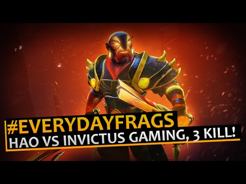 Hao (Ember Spirit) vs iG, TRIPLE KILL! #TI4