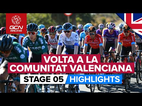 High-Speed Sprint On Final Stage | Volta A La Comunitat Valenciana 2022 Stage 5 Highlights