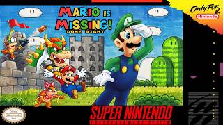 Mario is Missing! Done Right (SNES) SMW Romhack-  Longplay