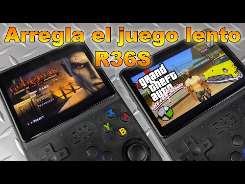 How to fix slow PSP games on R36S consoles - GOW and GTA