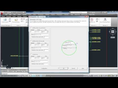 RebarCAD - Applying trimmer bars to an opening