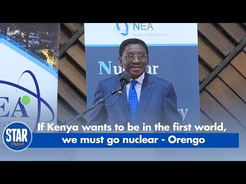 If Kenya wants to be in the first world, we must go nuclear - Orengo