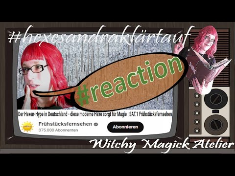 REACTION - Der Hexen-Hype in Deutschland von SAT.1 Frühstücksfernsehen #reaction #hexesandra