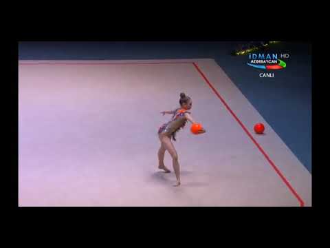 Anastasia SALOS (EF) ball - World cup Baku 2019