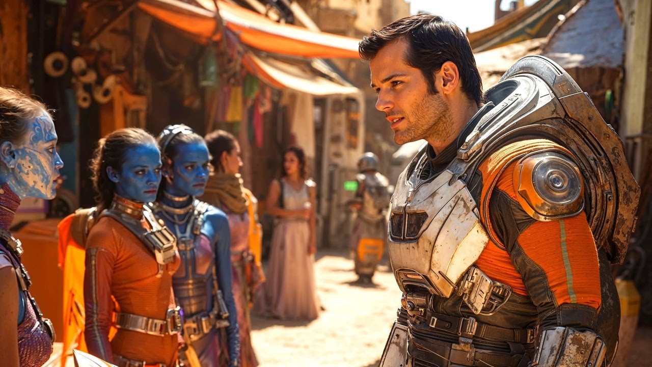 No One Dared To Save These Alien Girls, Except The HUMAN Soldier!