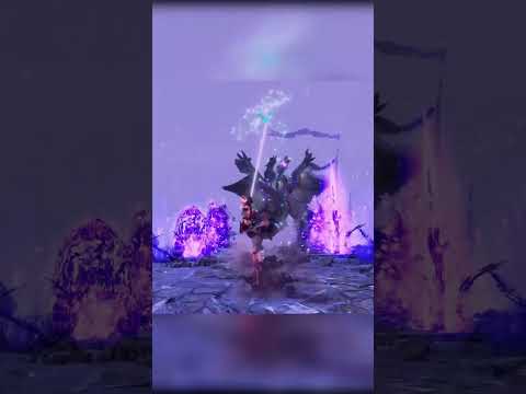 Shagaru Magala Axe Hopper Dunk #monsterhunter #chargeblade #axehopper #shorts