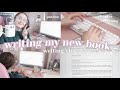 writing my new book 📖💭july nanowrimo planning, plotting! write with me vlog - productive writing day