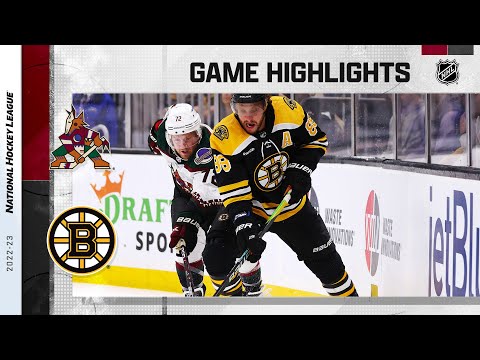 Coyotes @ Bruins 10/15 | NHL Highlights 2022