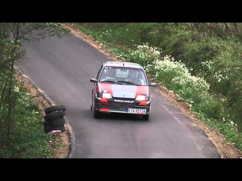 Dariusz Skowron / Michał Skowron Fiat CC - SZK Rajd z Dziennikarzami 08-10-2011 Brzostek