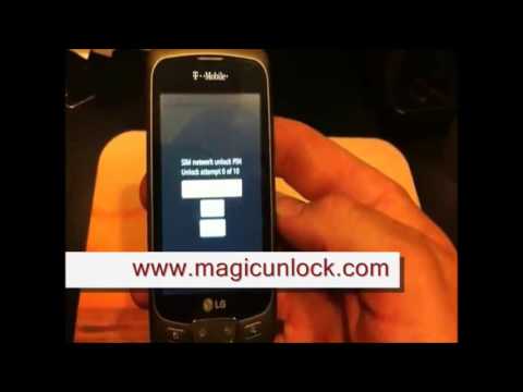 HOW TO UNLOCK LG OPTIMUS T P509 @ www.magicunlock.com