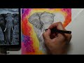 Explore Animal Drawing Tutorials Graphite ELEPHANT Mixed Media My Channel Art Nerve Art Nerve