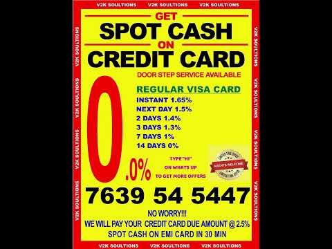 Spot Cash Against Credit Card in Vadaperumbakkam