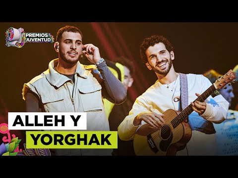 Alleh y Yorghaki en Premios Juventud 2025: en vivo con la canción 'Capaz (Merenguetón)'