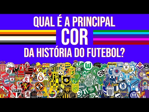 A COR MAIS VENCEDORA DA HISTÓRIA DO FUTEBOL!!!