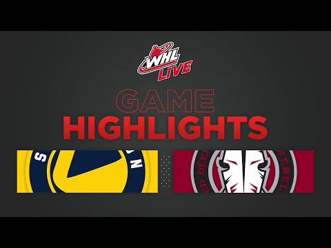 WHL Highlights: Blades (1) at Rebels (5) - January 27, 2023