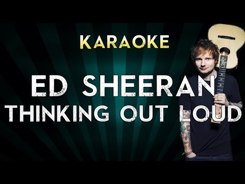 Ed Sheeran - Thinking Out Loud | Lower Key Karaoke Instrumental Lyrics Cover Sing Along