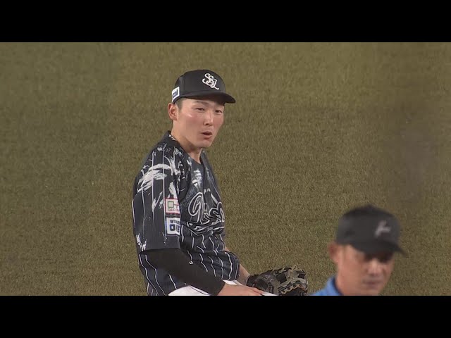 【9回裏】研ぎ澄まされた集中力!! ライオンズ・源田壮亮 雨の中のダイビングキャッチ!! 2024年8月29日 千葉ロッテマリーンズ 対 埼玉西武ライオンズ