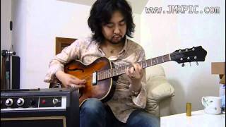 Video thumbnail for Yahoo! (JP) Auction 出品物: Guild T-50 Archtop Acoustic, すのう氏による演奏 by jmxpic