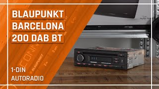 Blaupunkt Barcelona - dezentes Bluetooth USB DAB Autoradio - das Wichtigste ist an Bord